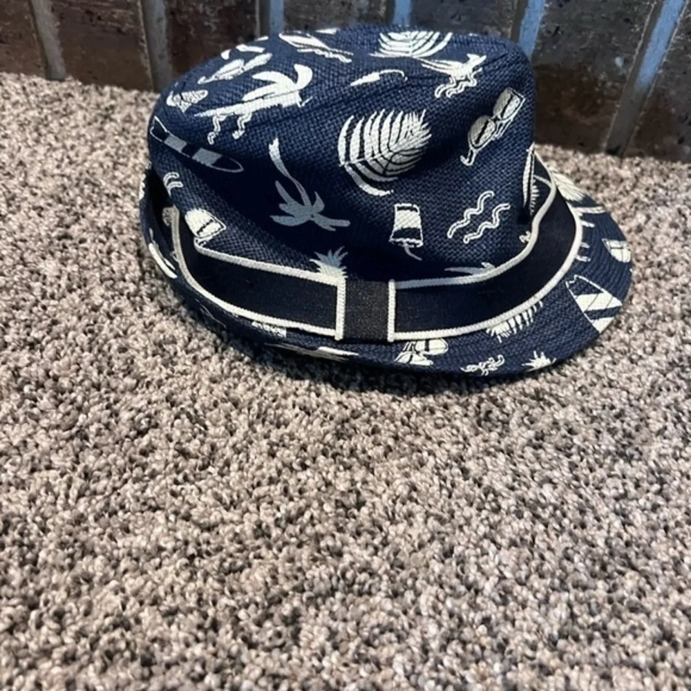 H&M Boys Sun Hat blue Size‎ 4-6 Youth